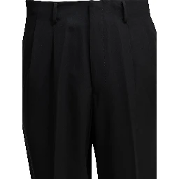 Tailored pants made of wool blend