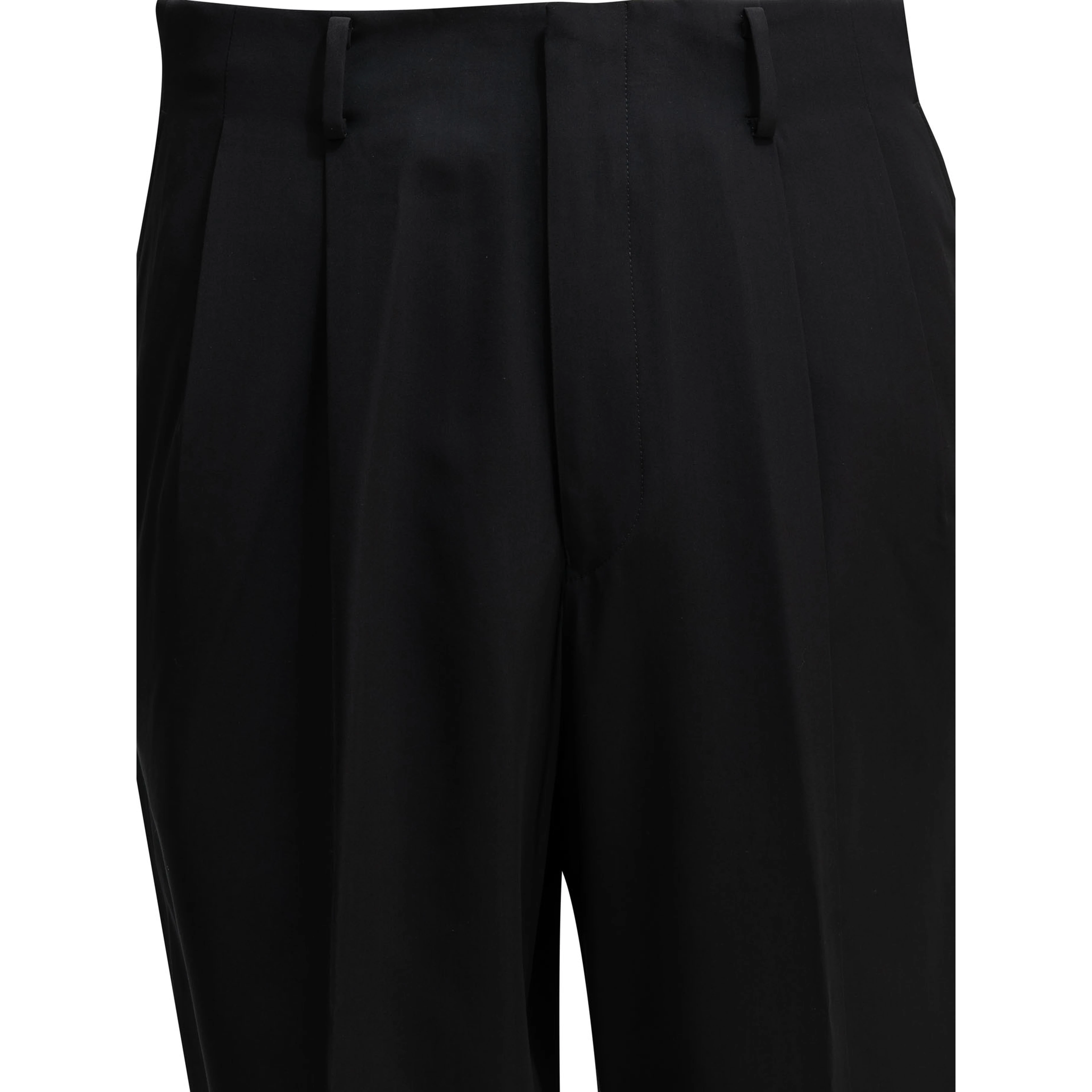 Tailored pants made of wool blend