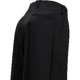 Tailored pants made of wool blend