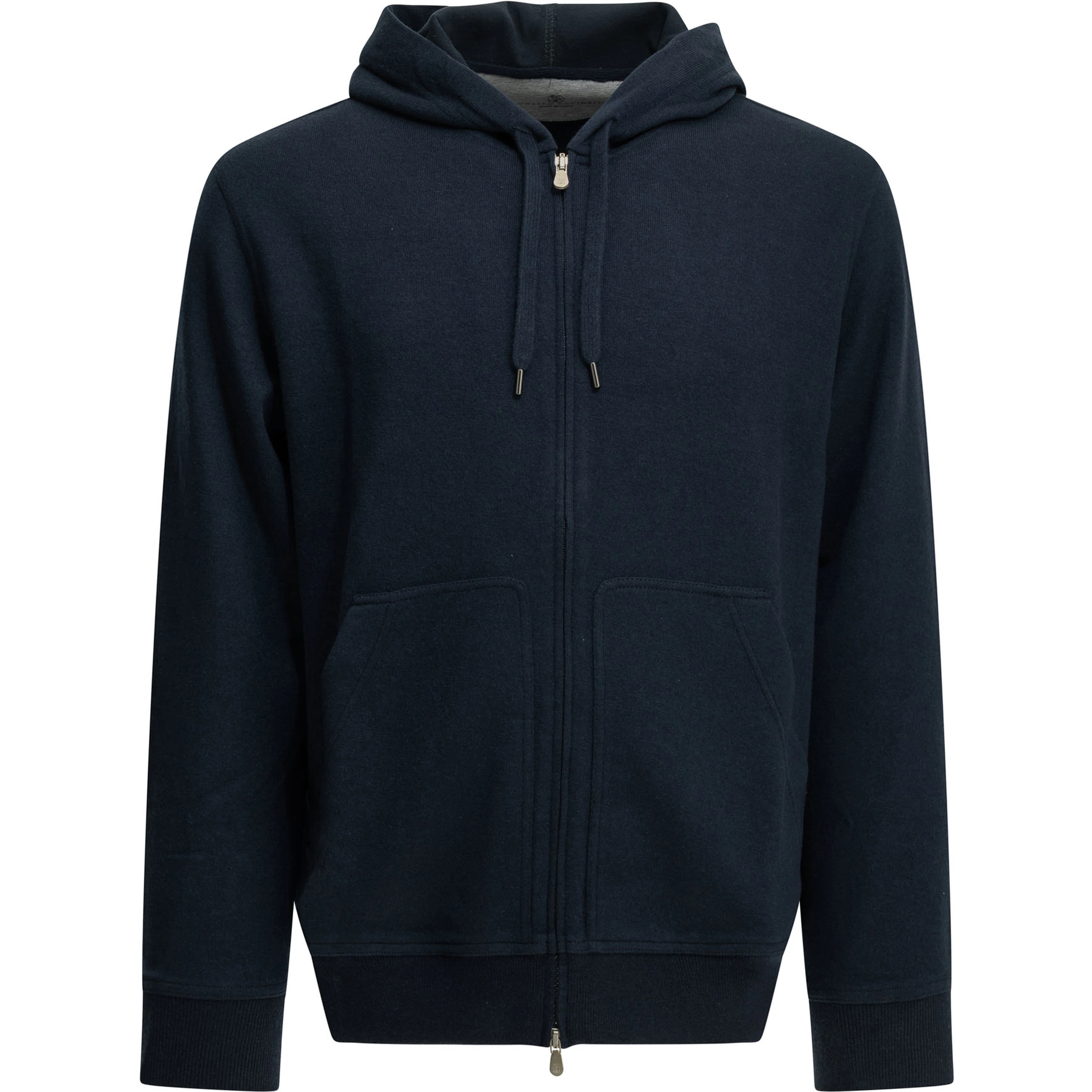 Cashmere and Cotton Zip-Up Sweatshirt