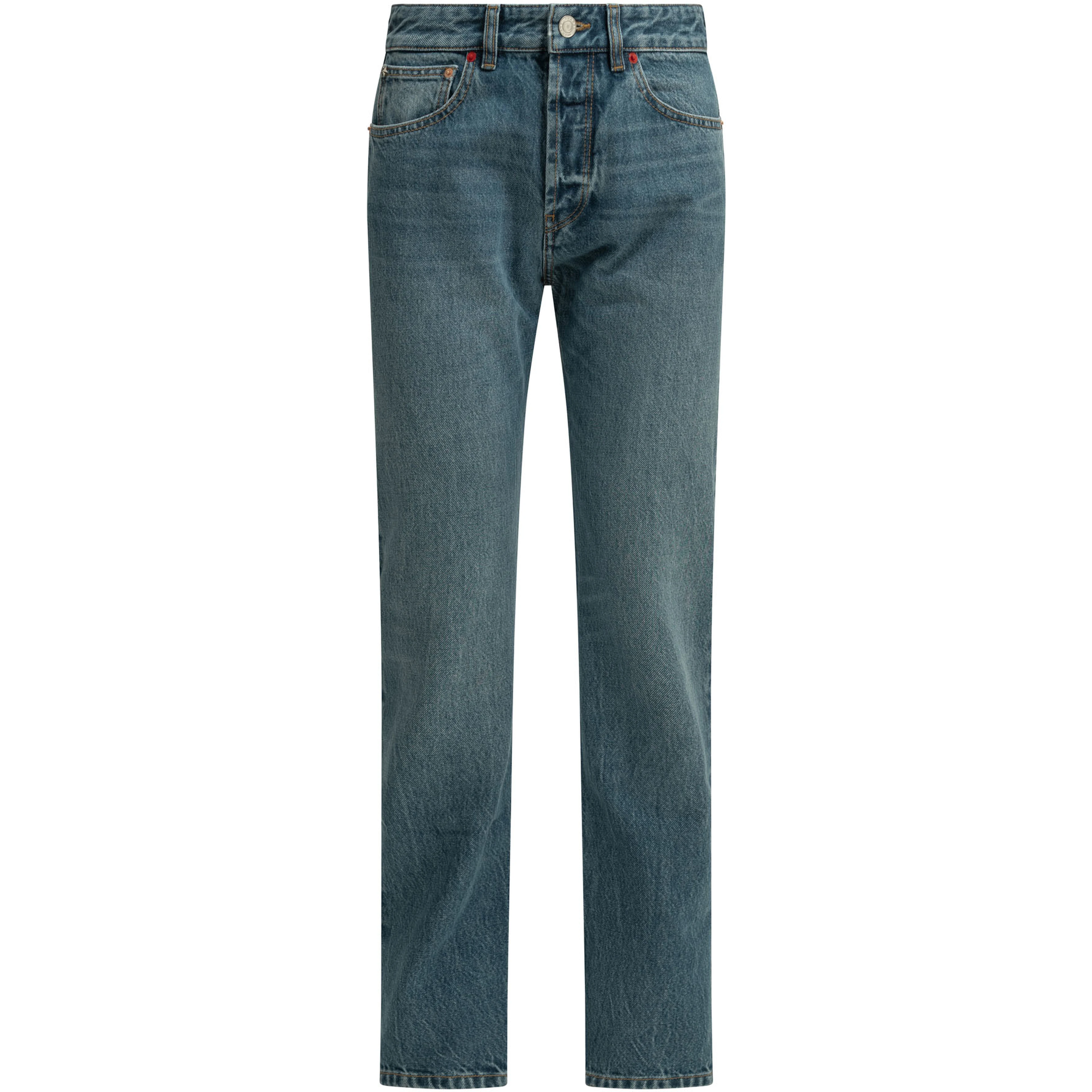"Daya" Straight-Leg Jeans