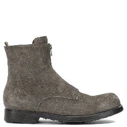 "Bulla DD Lug 114" Ankle Boots with Zipper