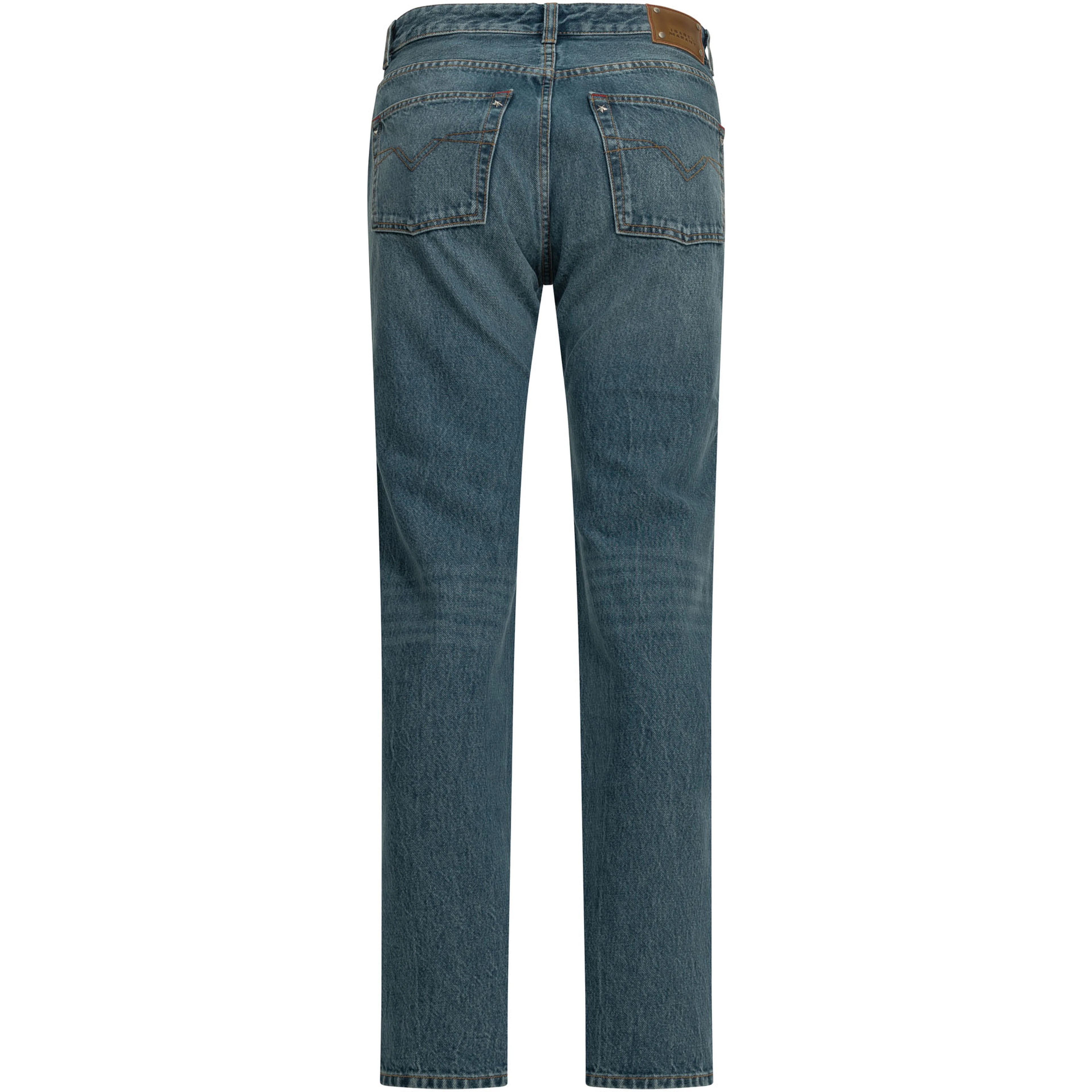 "Daya" Straight-Leg Jeans