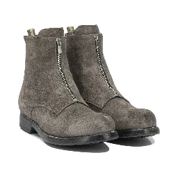 "Bulla DD Lug 114" Ankle Boots with Zipper