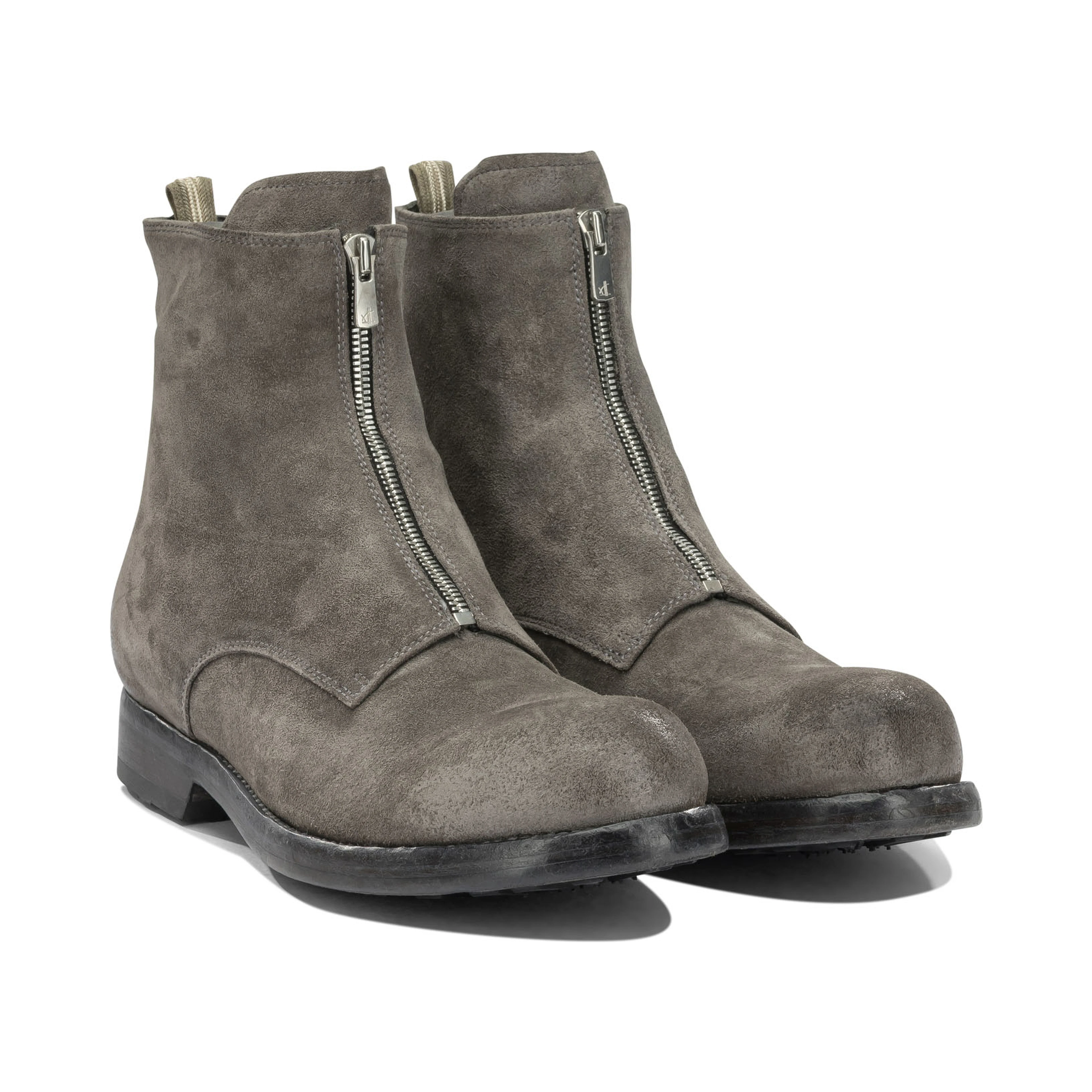 "Bulla DD Lug 114" Ankle Boots with Zipper