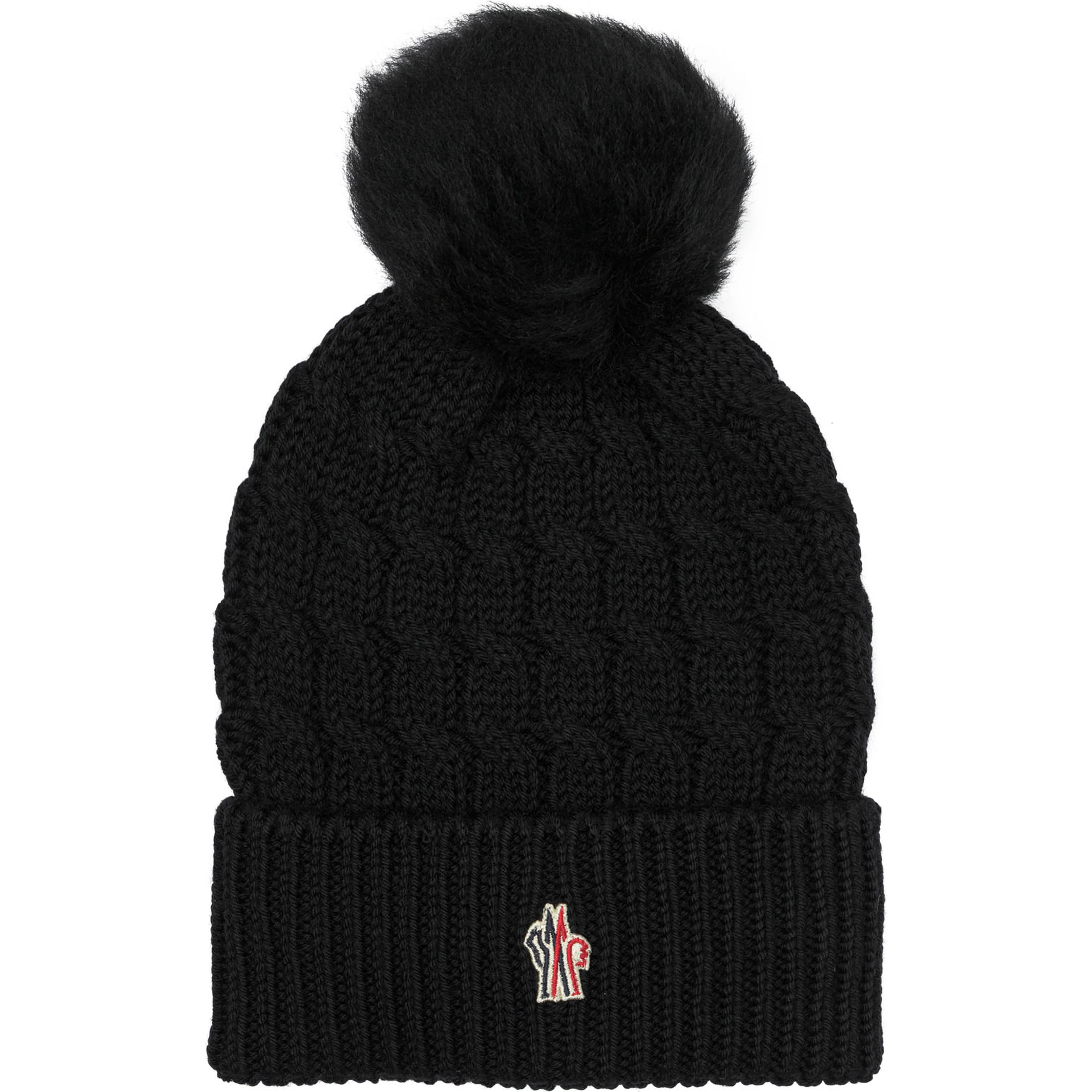 Wool beanie with logo