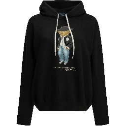 "Holiday Polo Bear" Hooded Sweatshirt