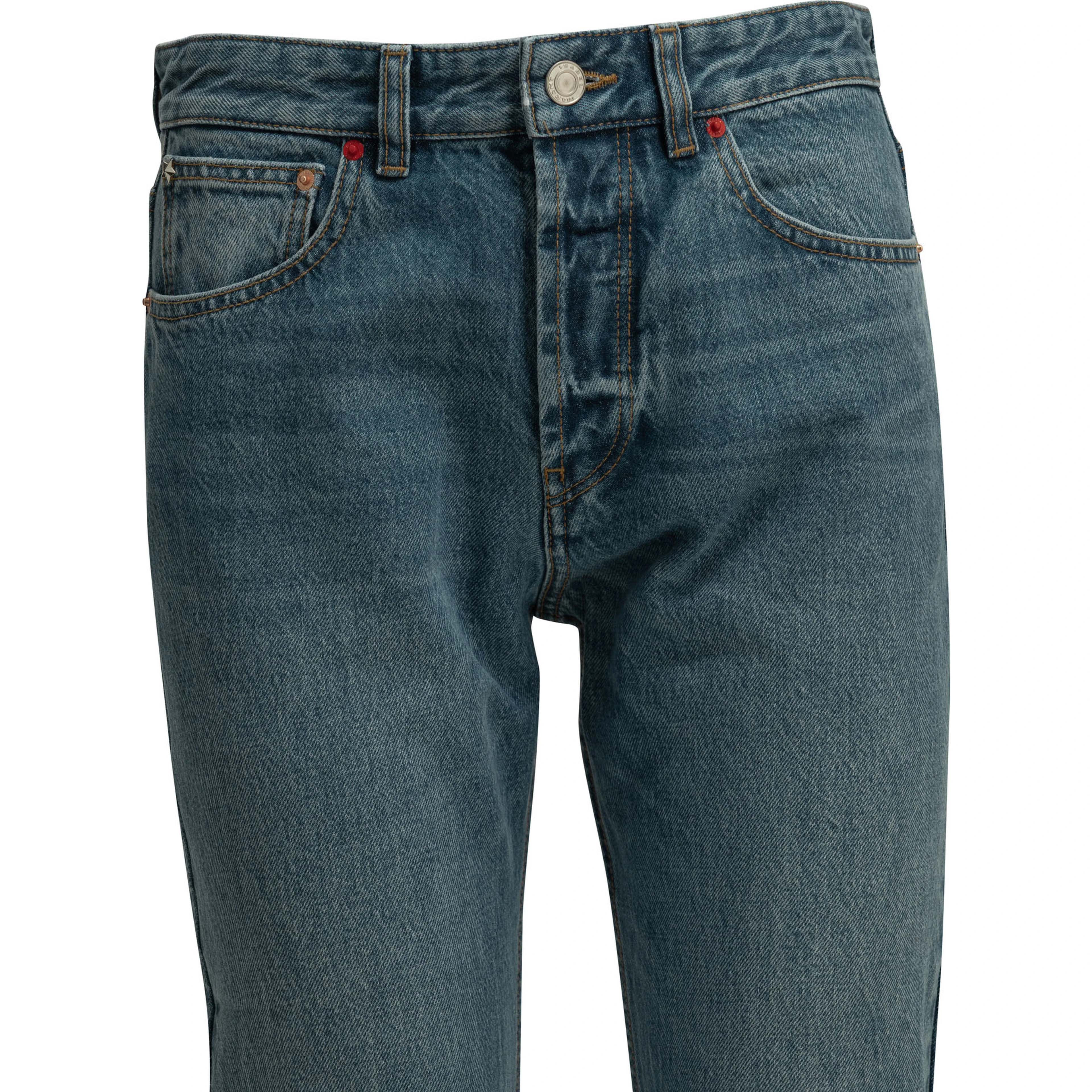 "Daya" Straight-Leg Jeans