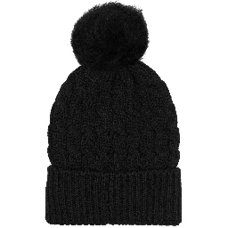 Wool beanie with logo