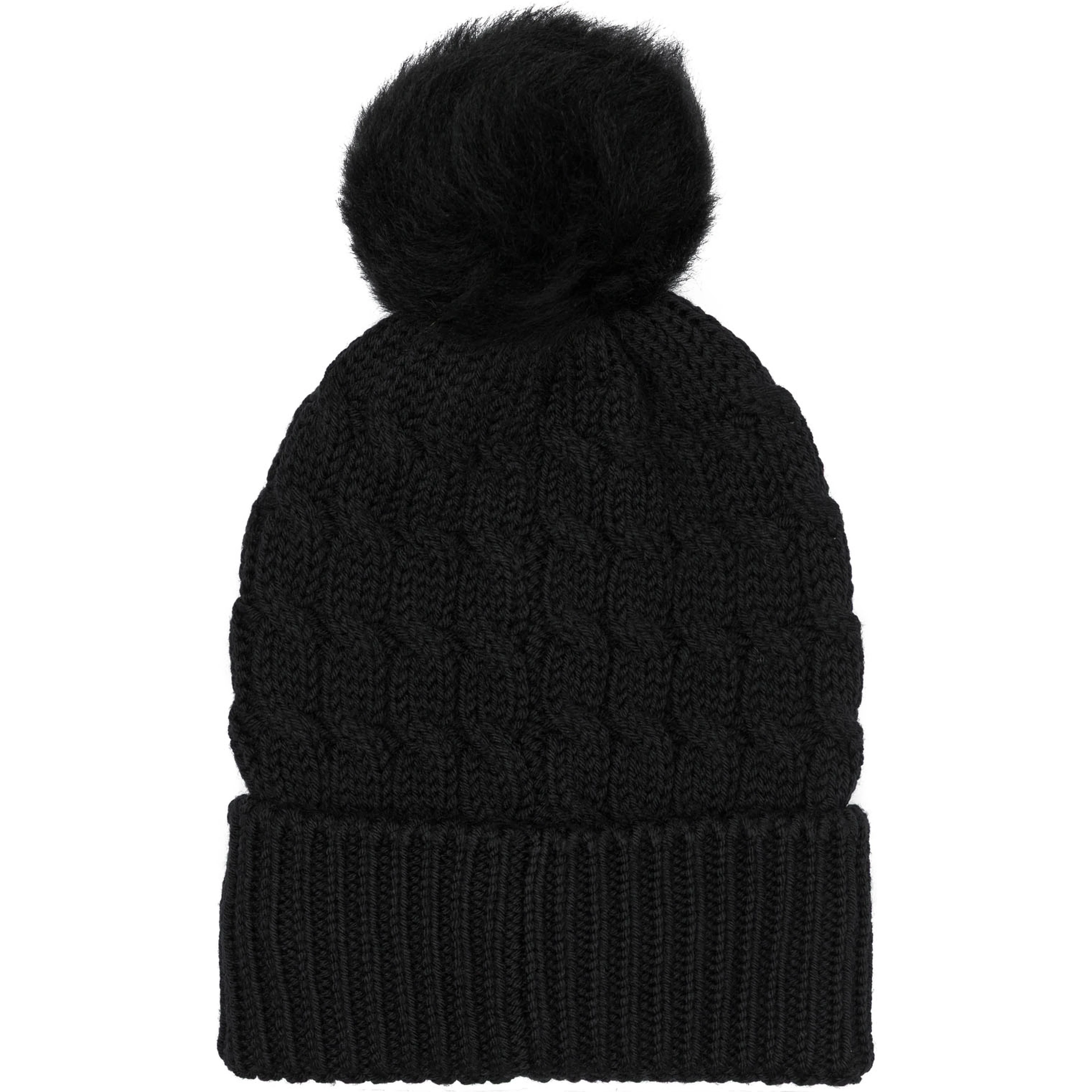 Wool beanie with logo