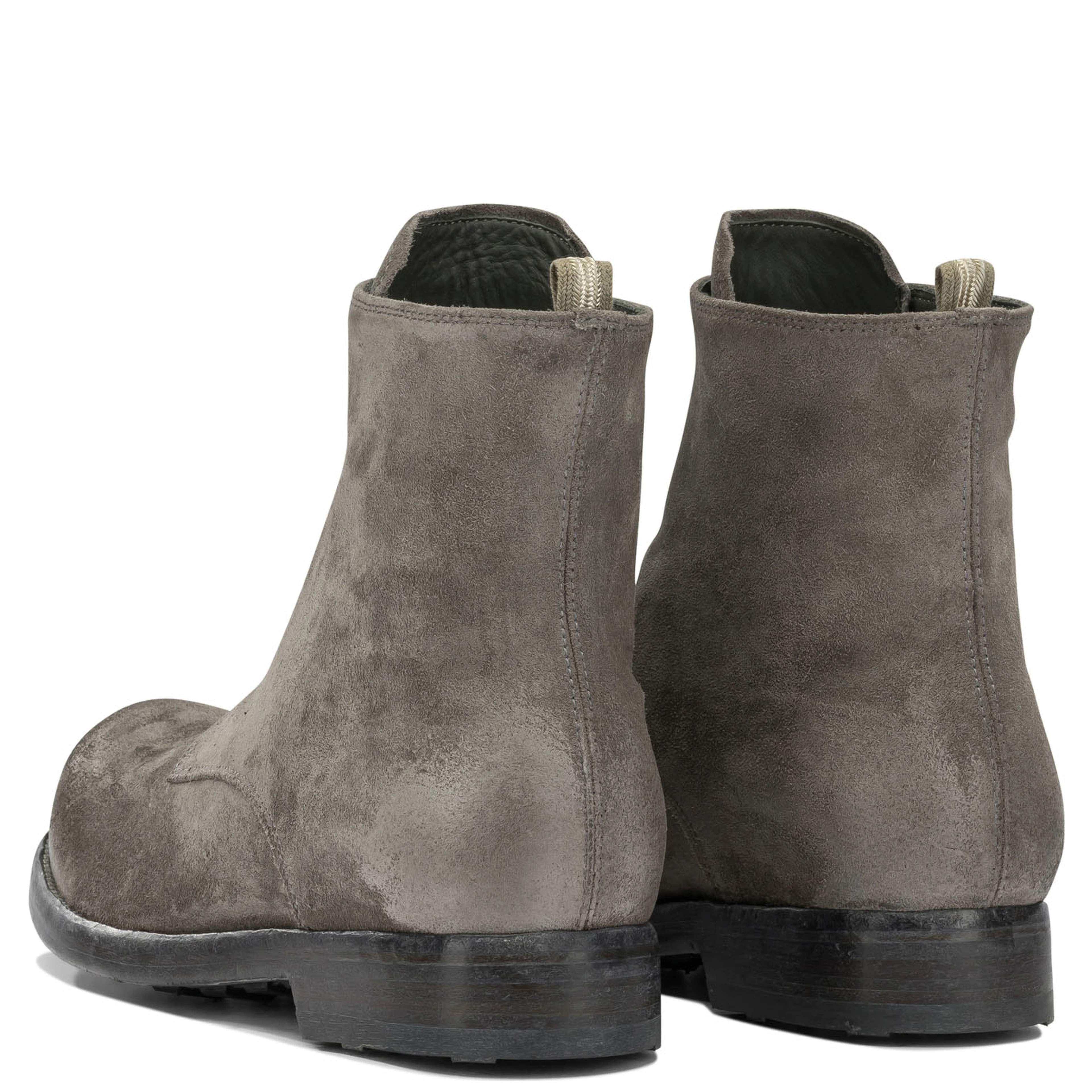"Bulla DD Lug 114" Ankle Boots with Zipper