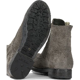 "Bulla DD Lug 114" Ankle Boots with Zipper