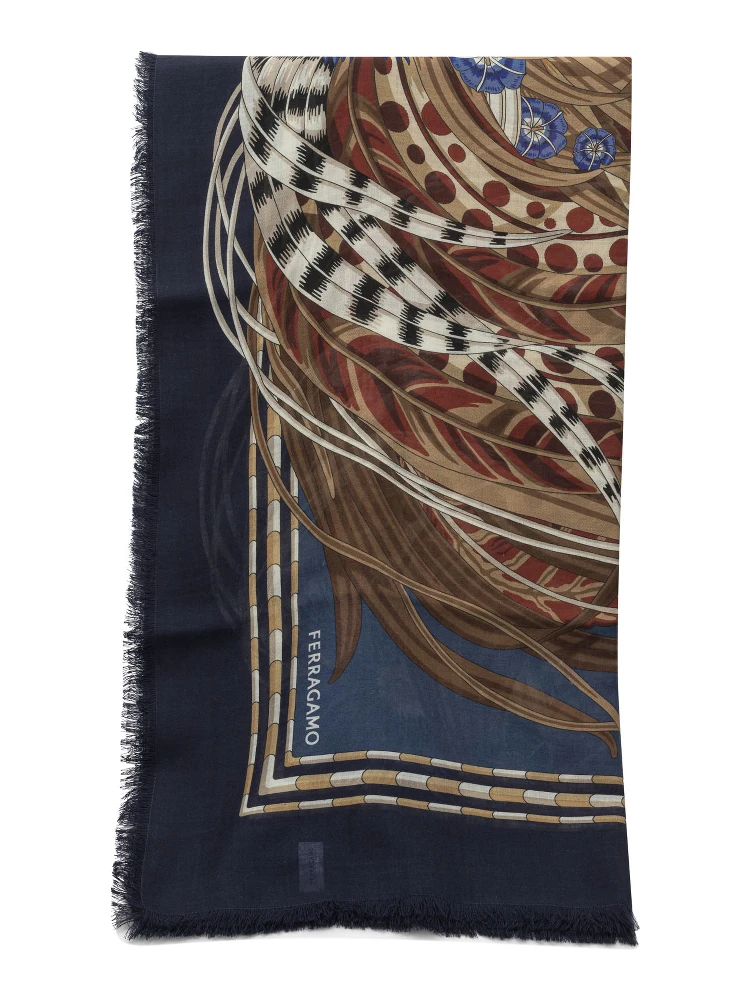 "Rooster" cashmee blend scarf