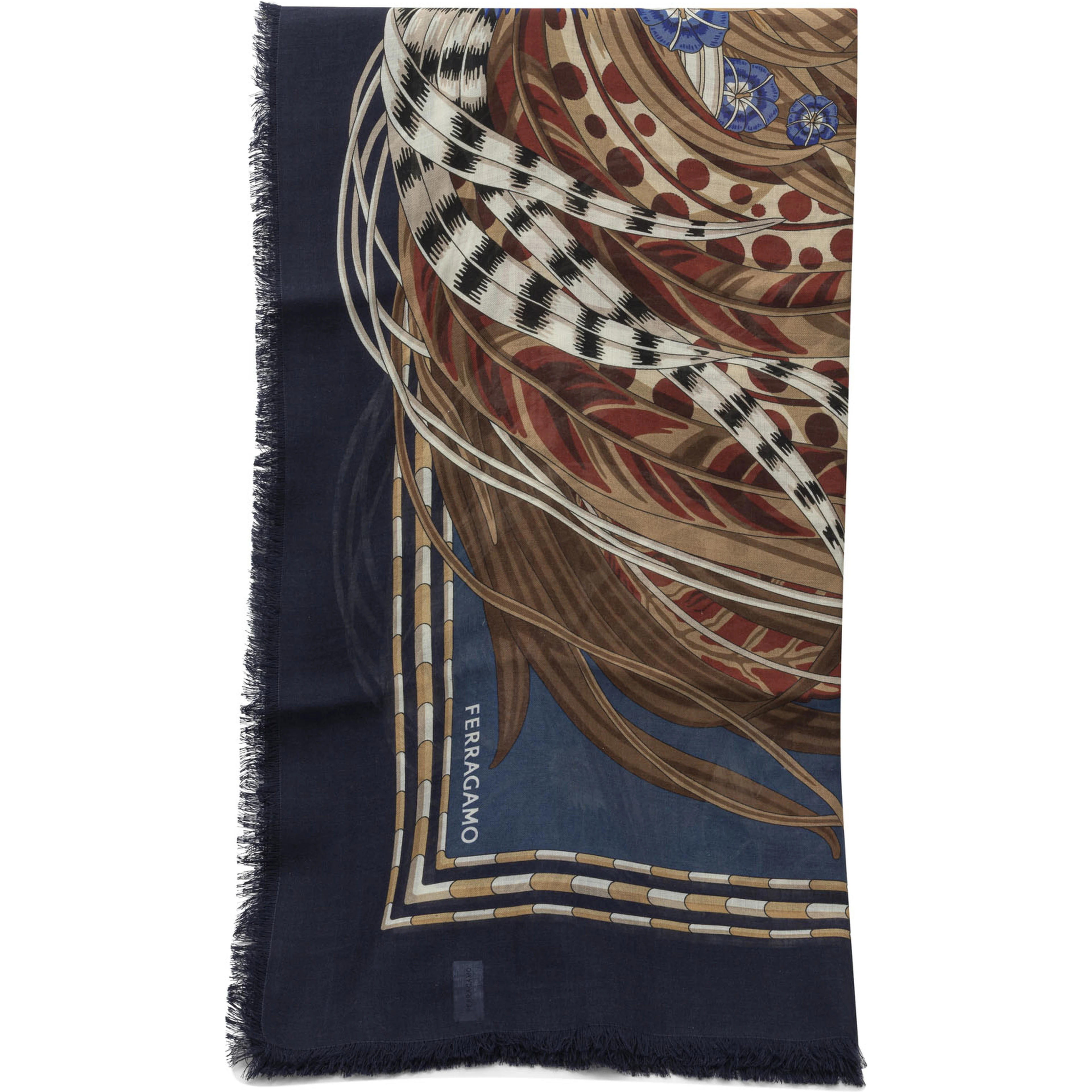 "Rooster" cashmee blend scarf