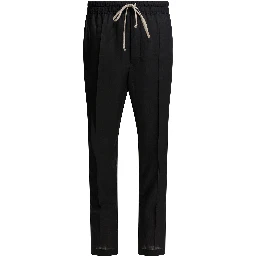"Drawstring Slim Long" Pants