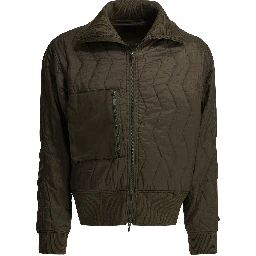 Quilted nylon jacket