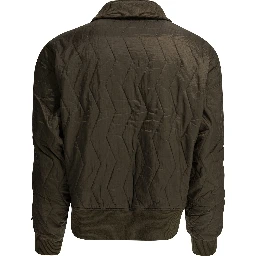 Quilted nylon jacket