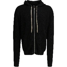 "Temple" zippered sweater