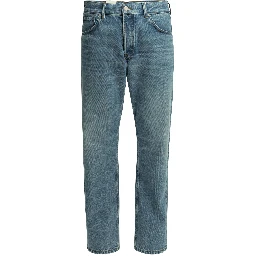 Straight-leg jeans