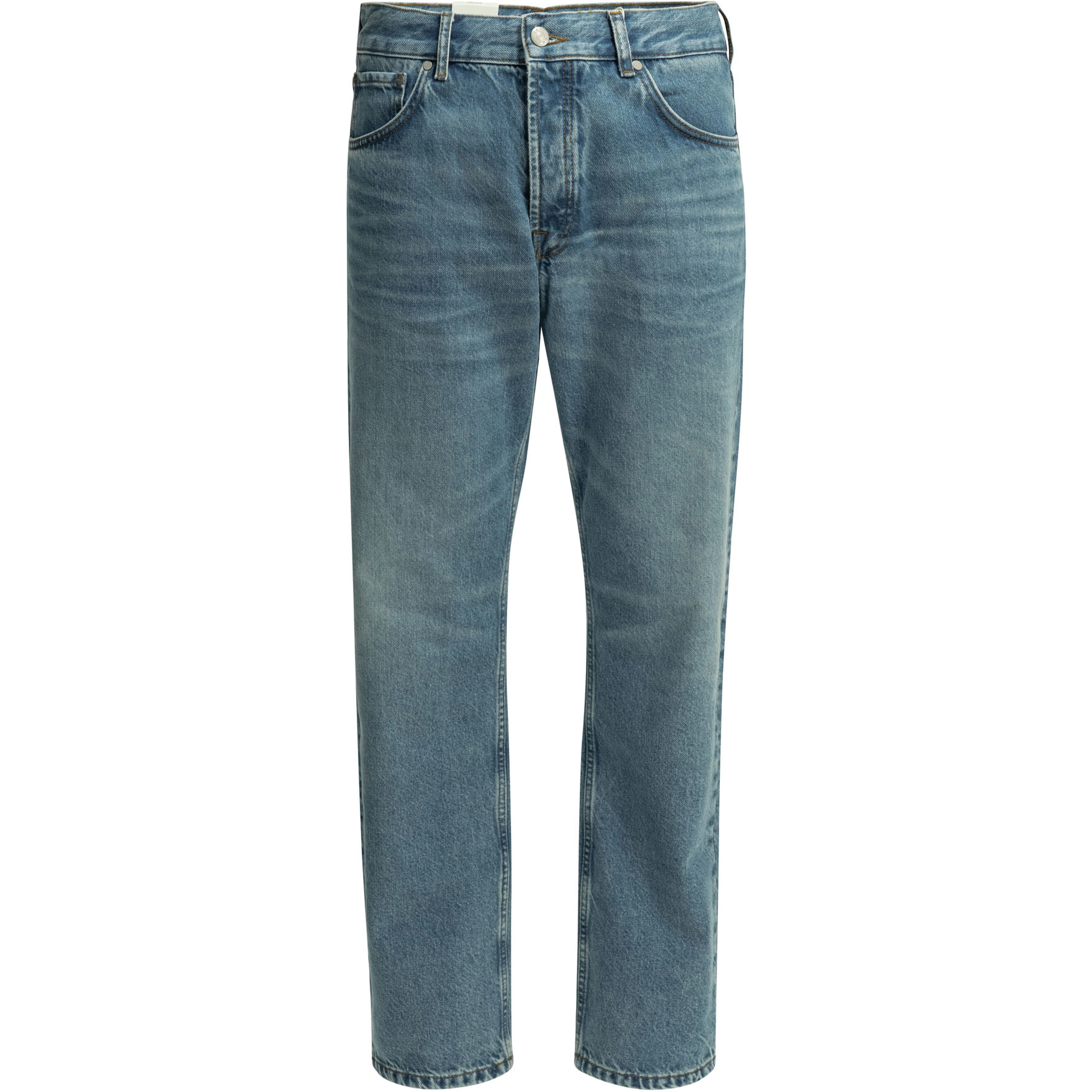 Straight-leg jeans