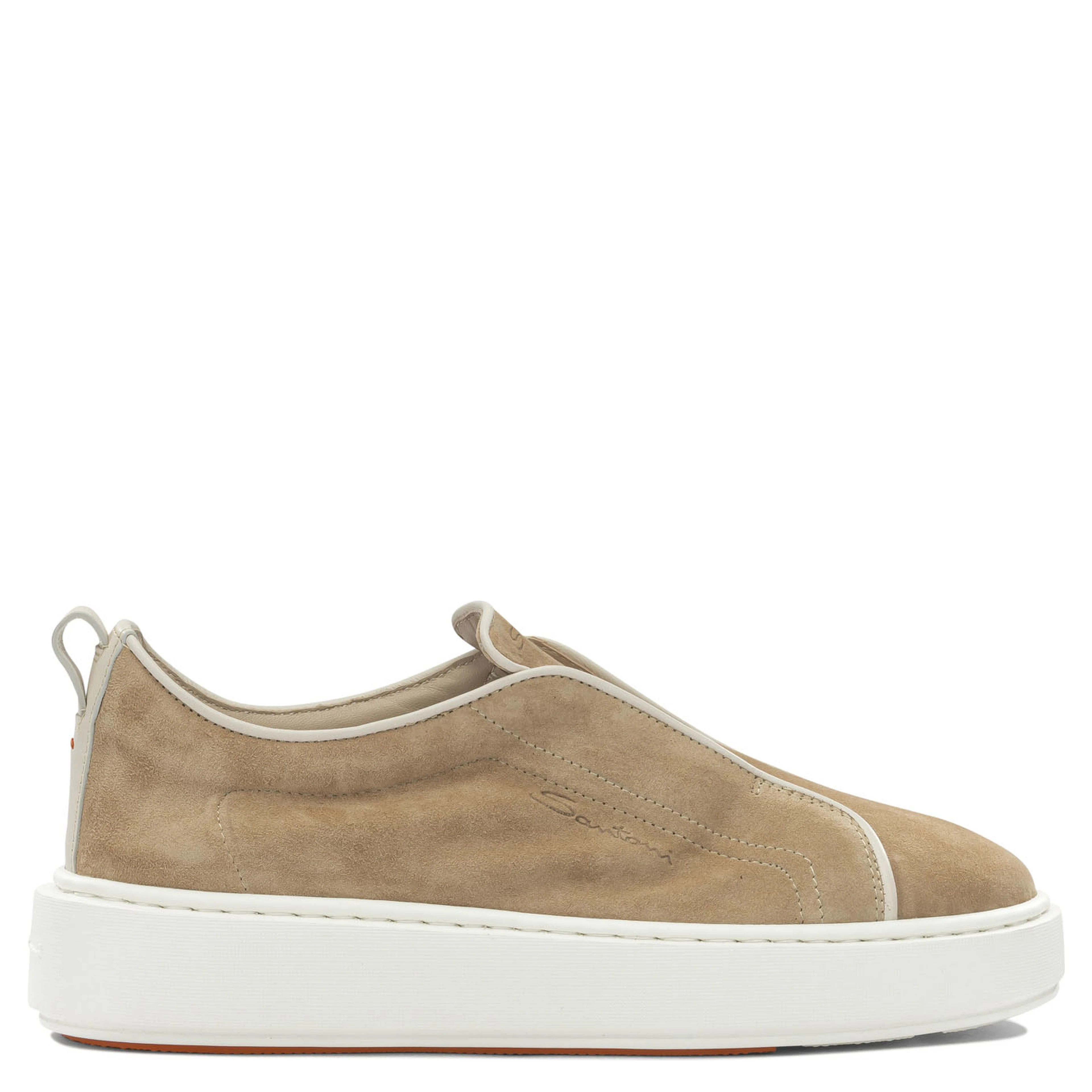 Low suede sneakers