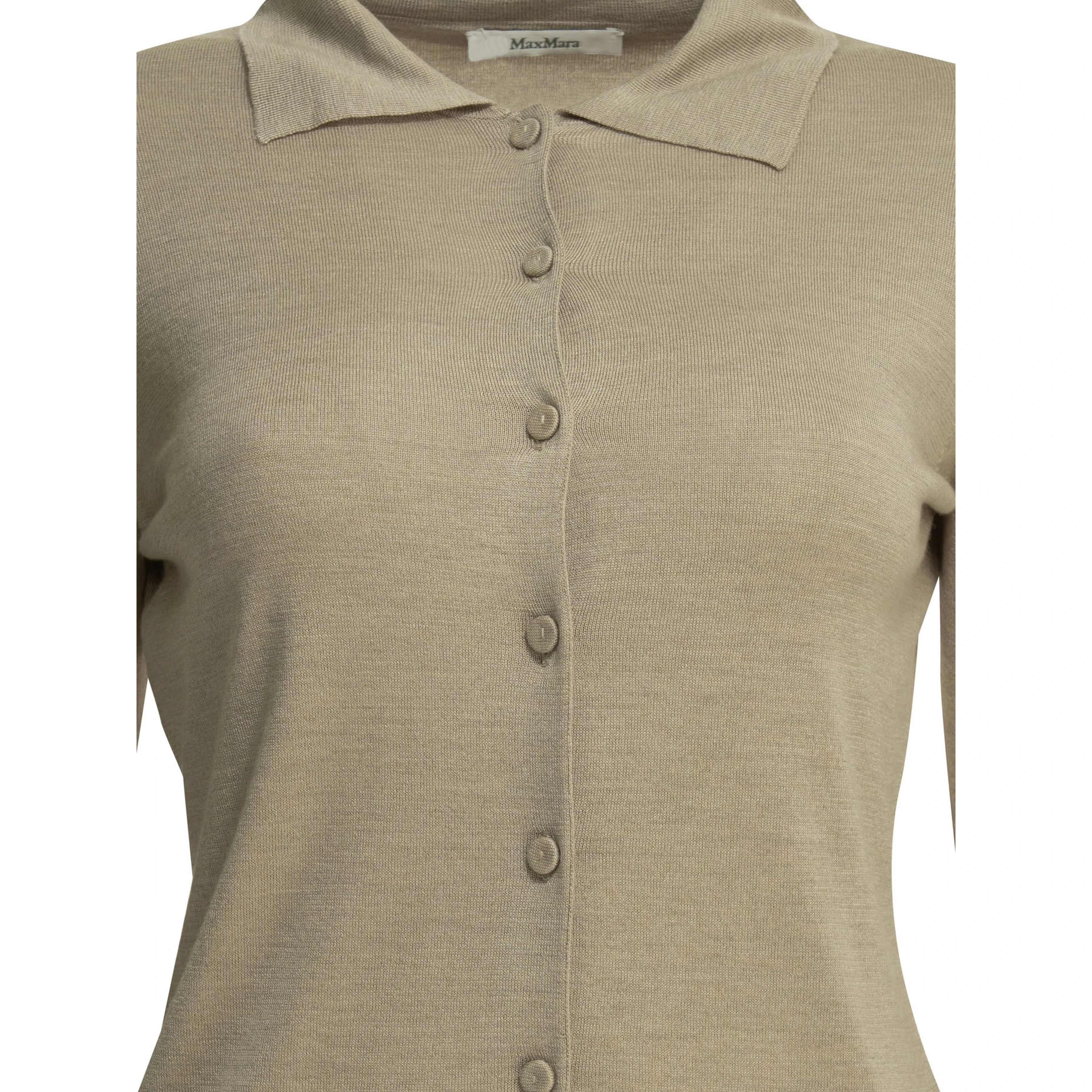 Silk blend cardigan
