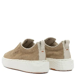 Low suede sneakers