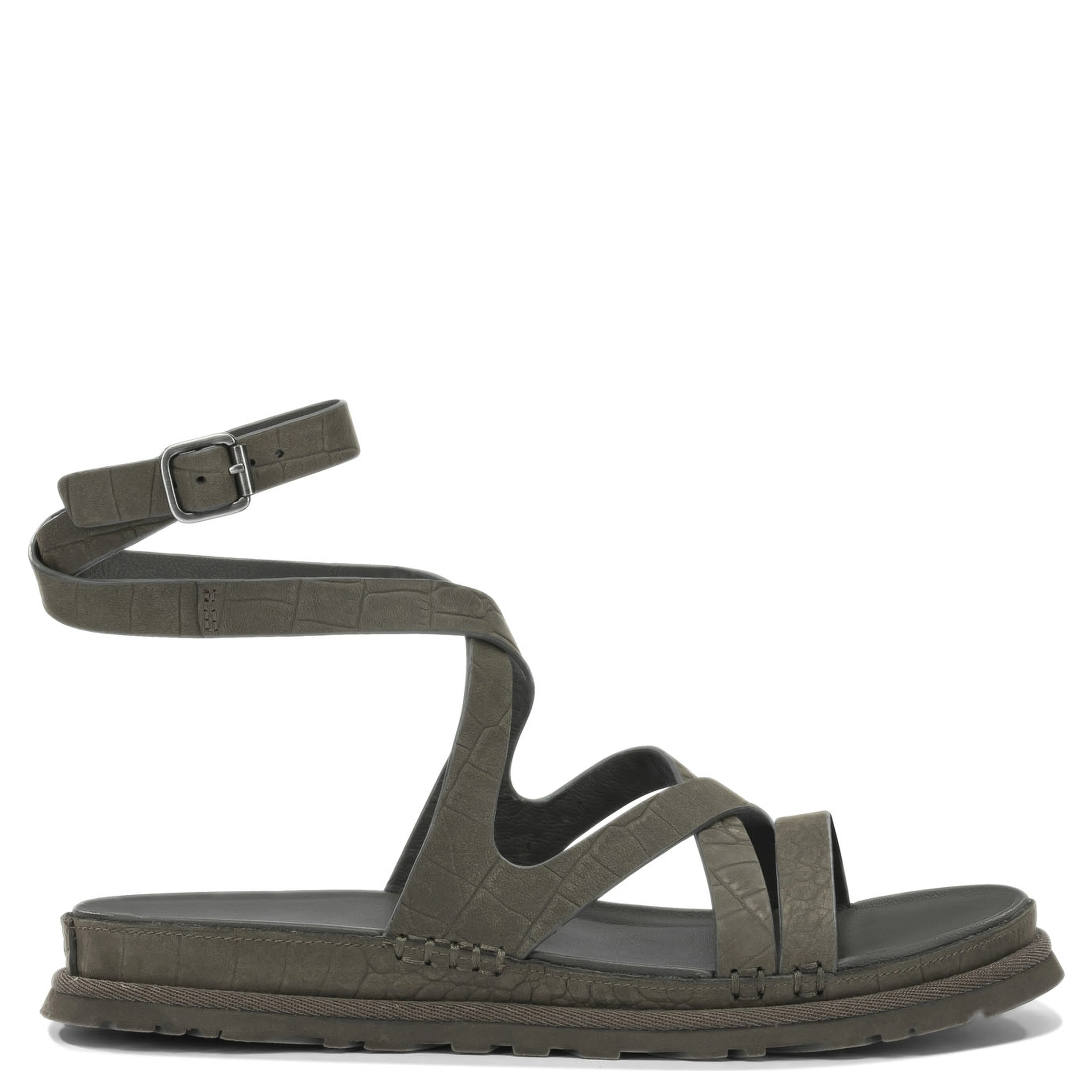 "GoldenGaze" Low sandals