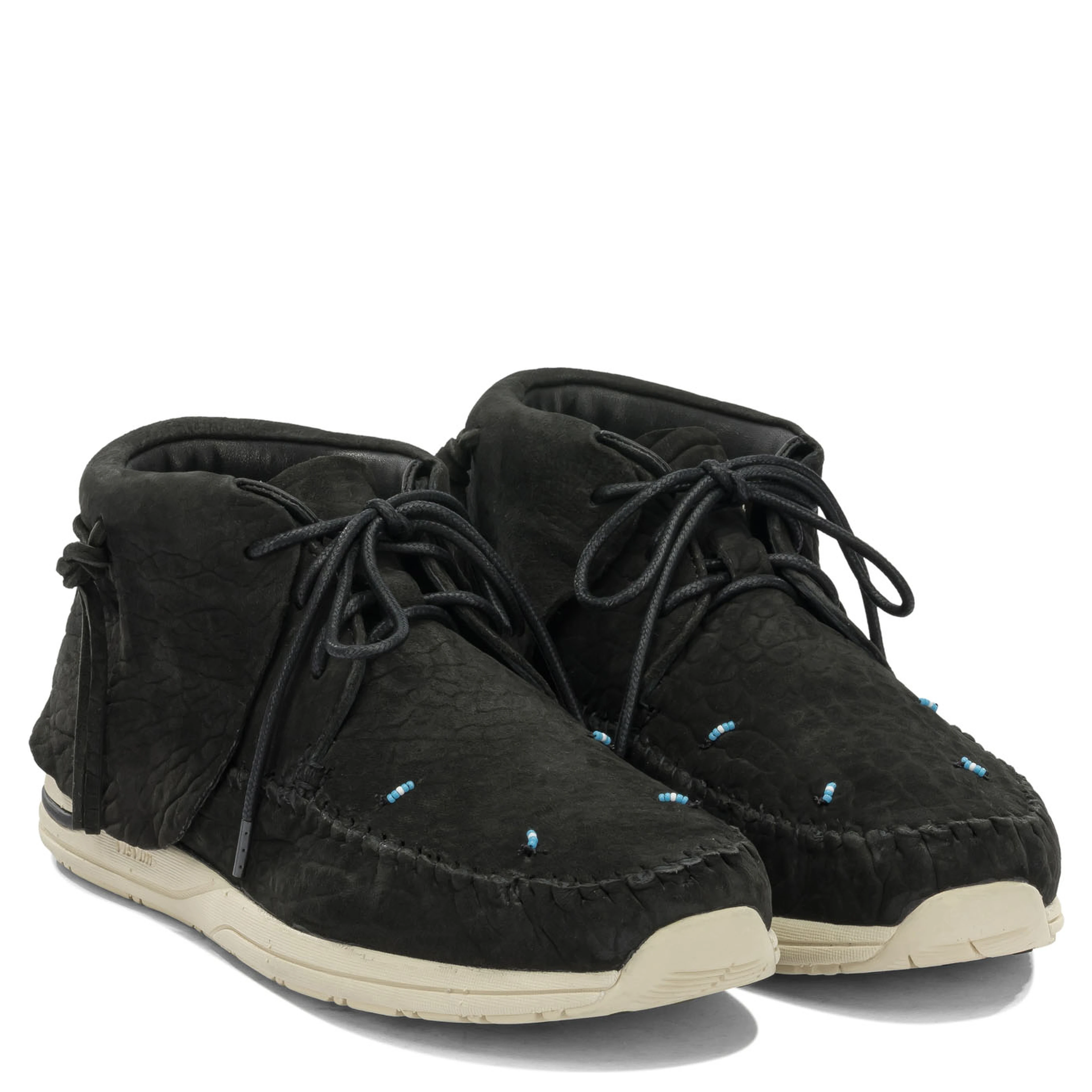"Lhamo Folk" lace-up boots.
