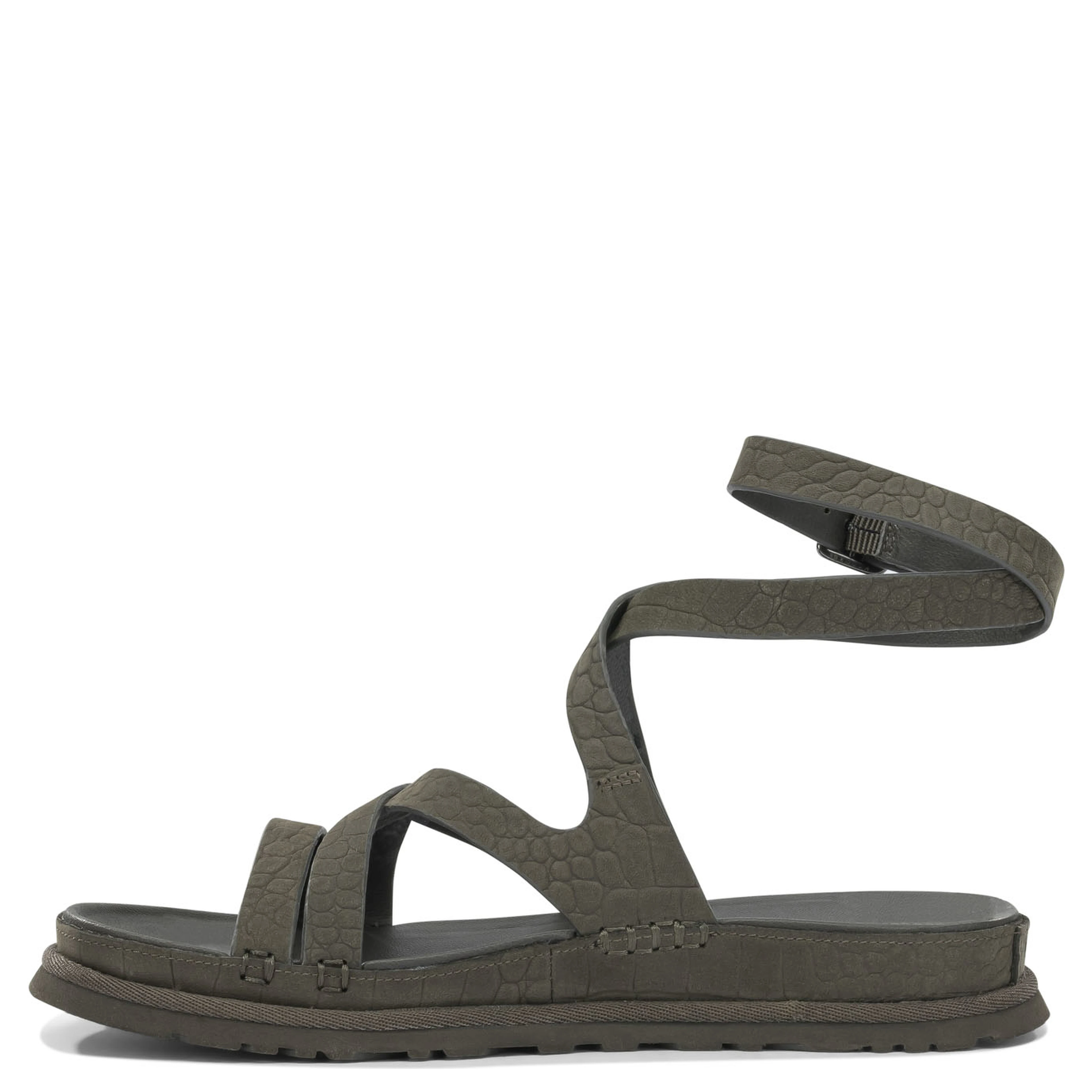 "GoldenGaze" Low sandals