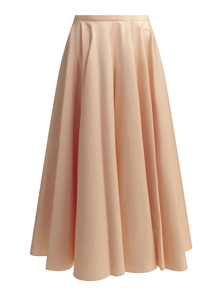 Long A-line skirt