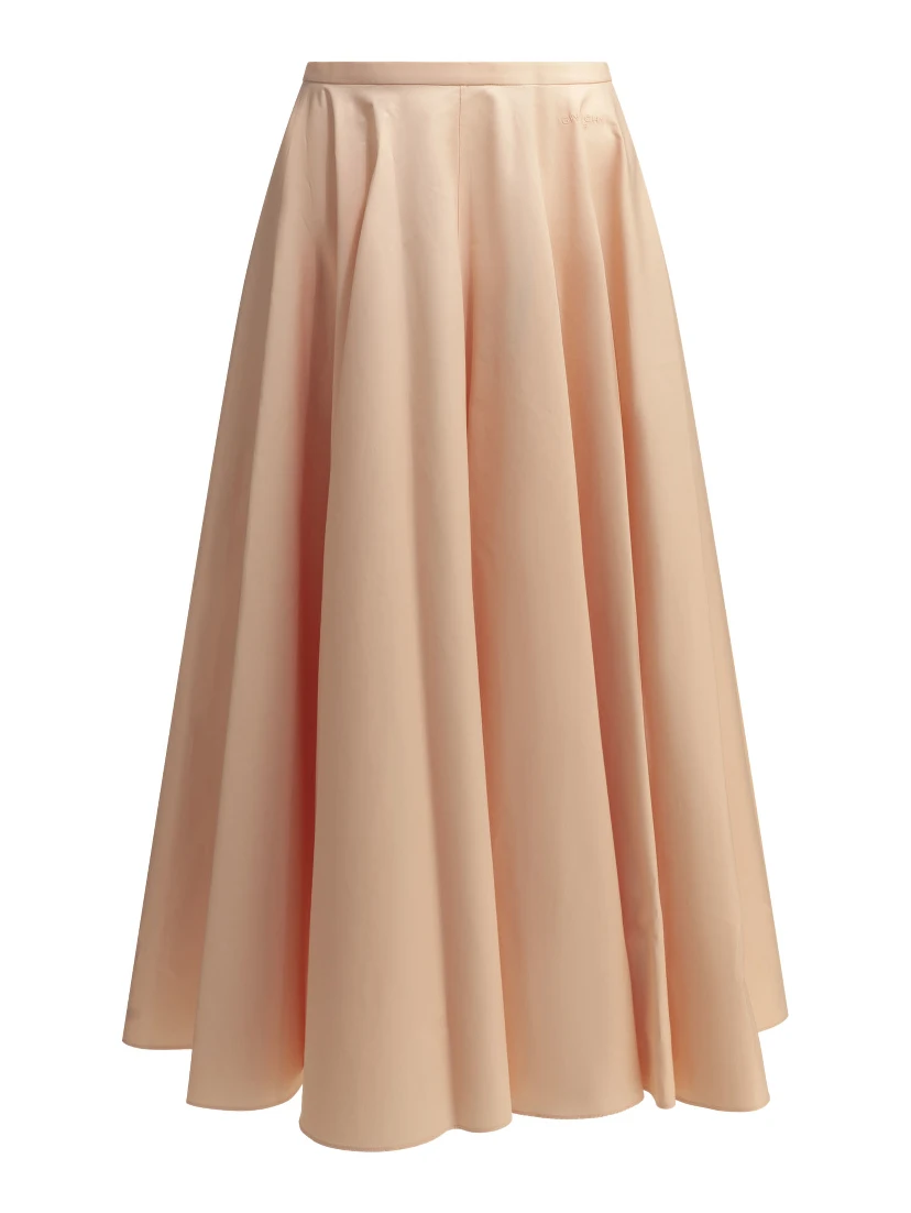 Long A-line skirt