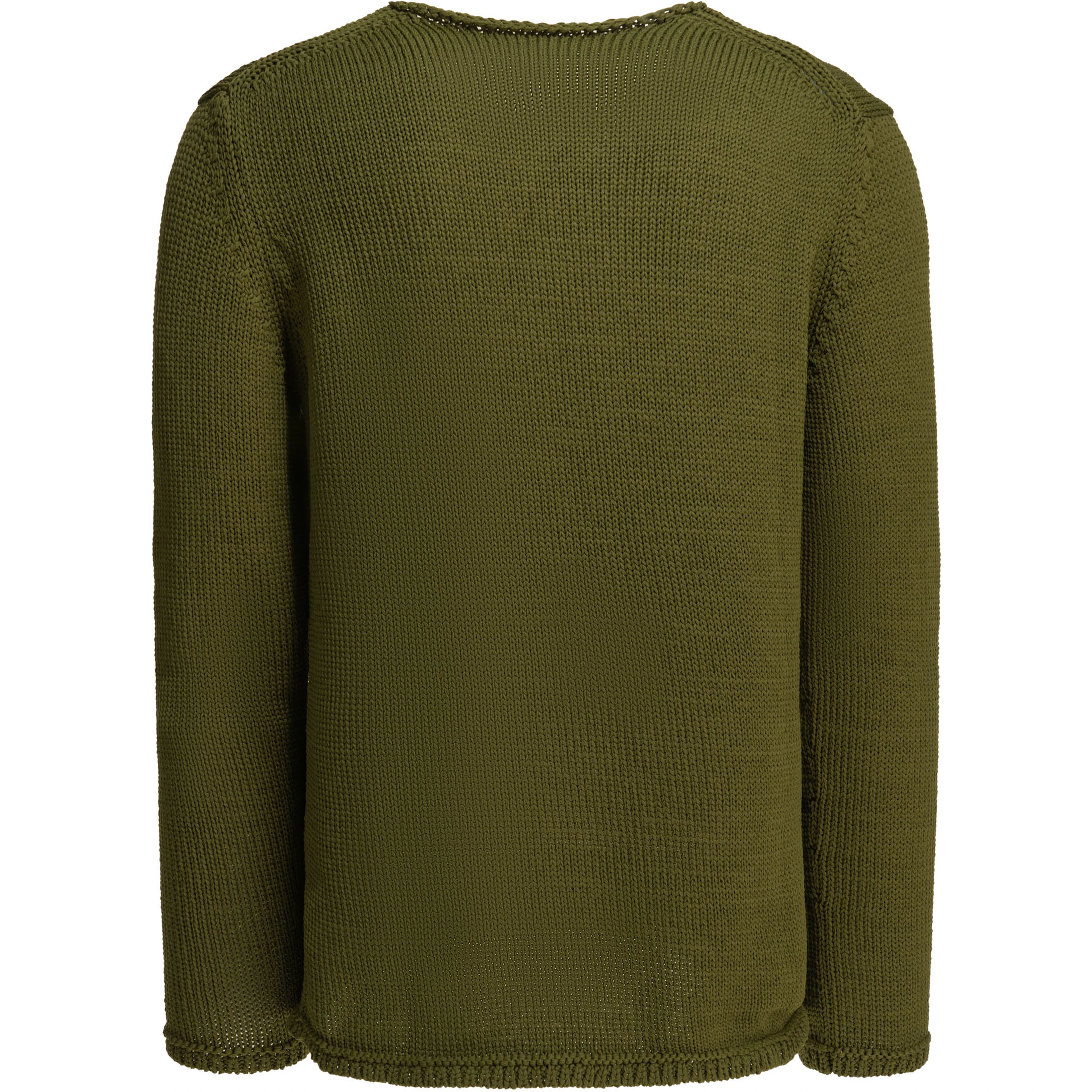 Crew-neck sweater with logo