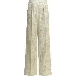 Tailored pinstripe pants