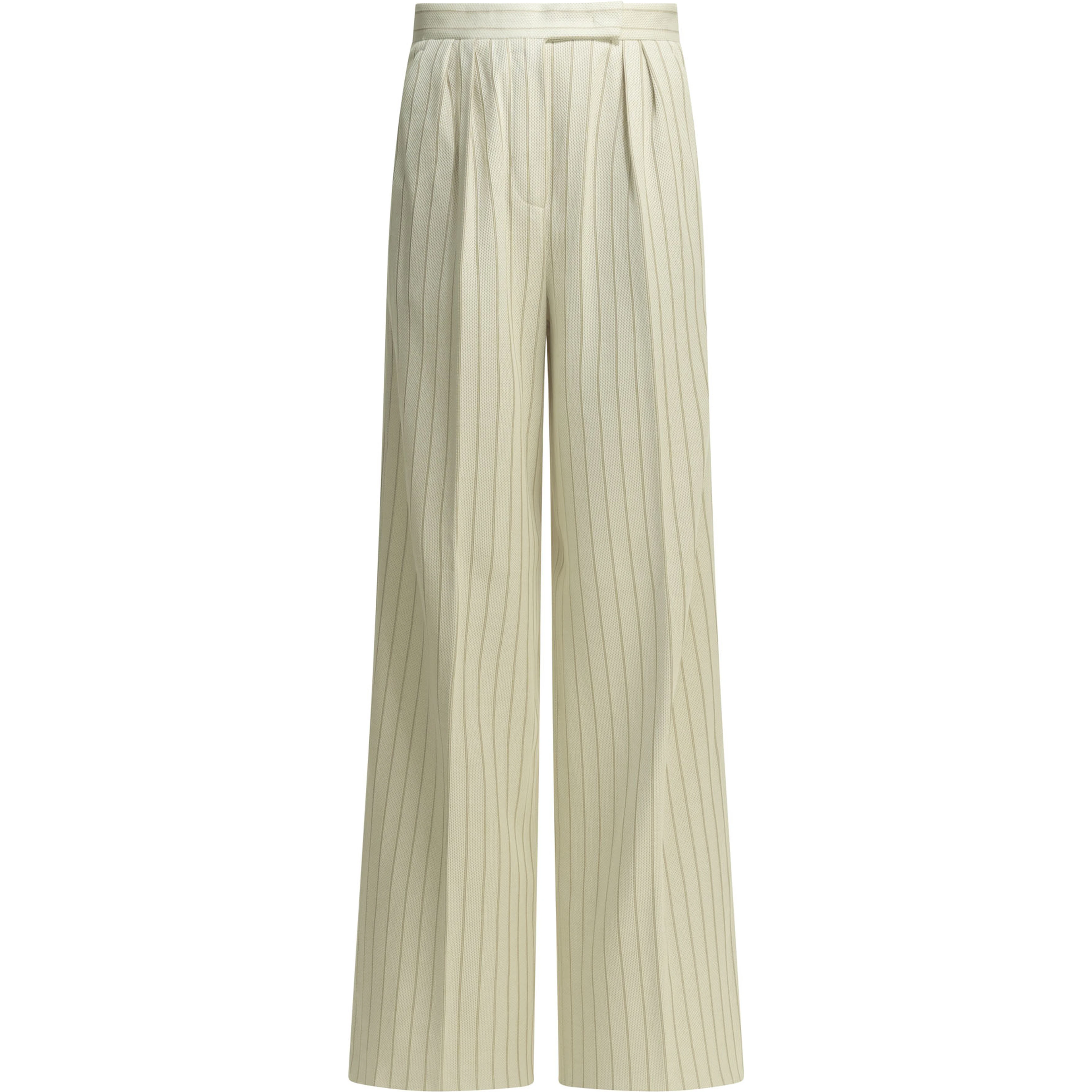 Tailored pinstripe pants