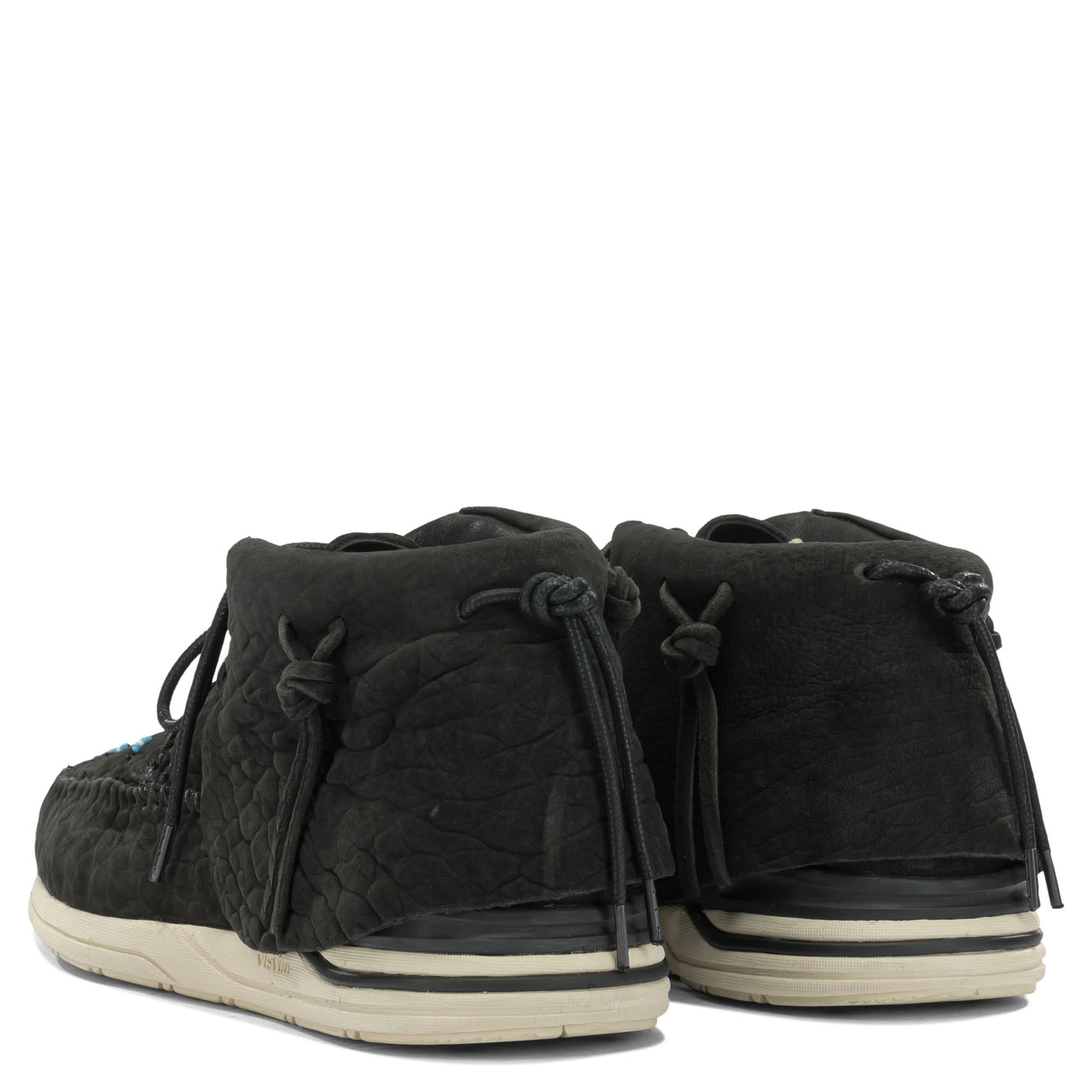 "Lhamo Folk" lace-up boots.