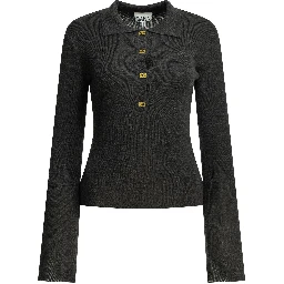 Logo polo sweater