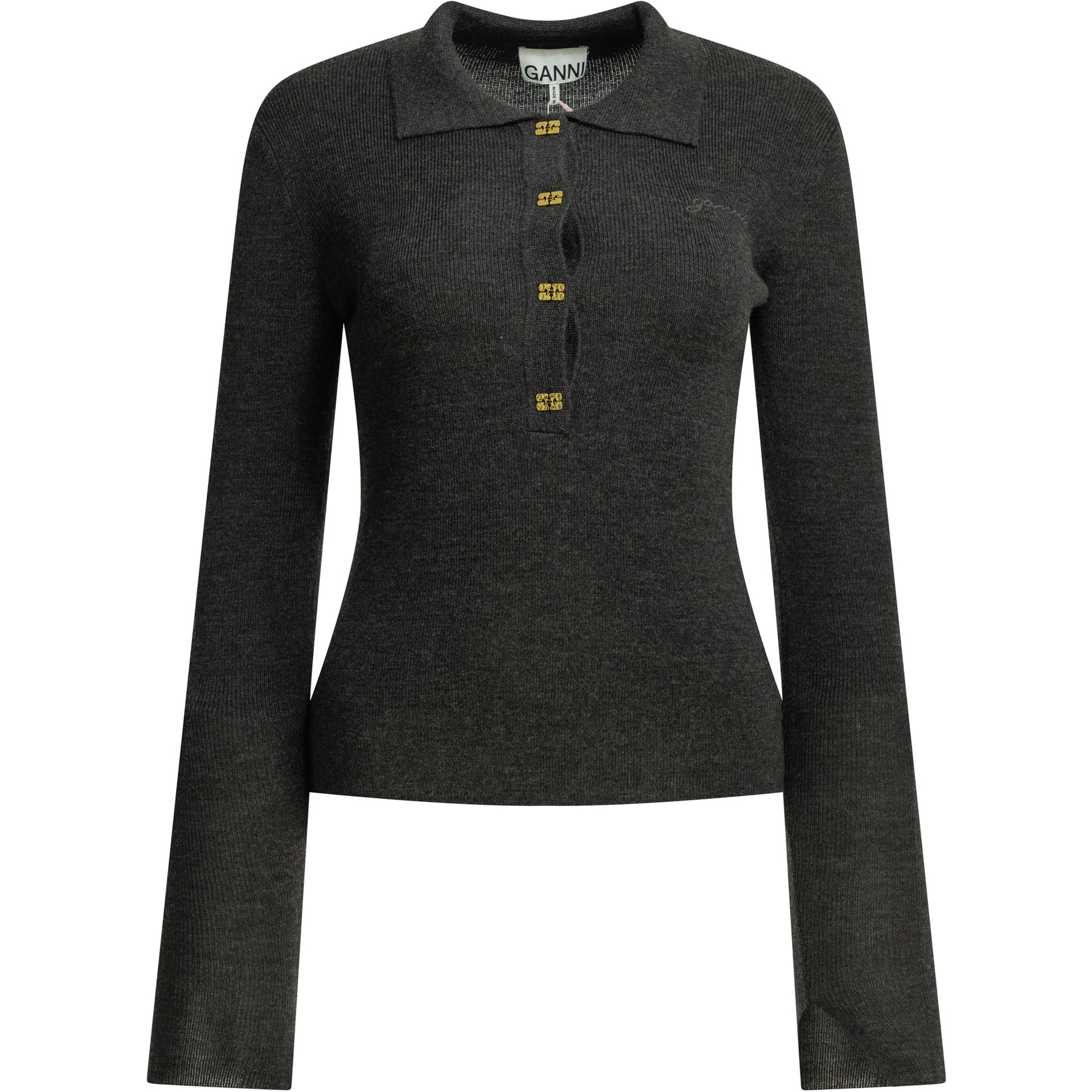 Logo polo sweater