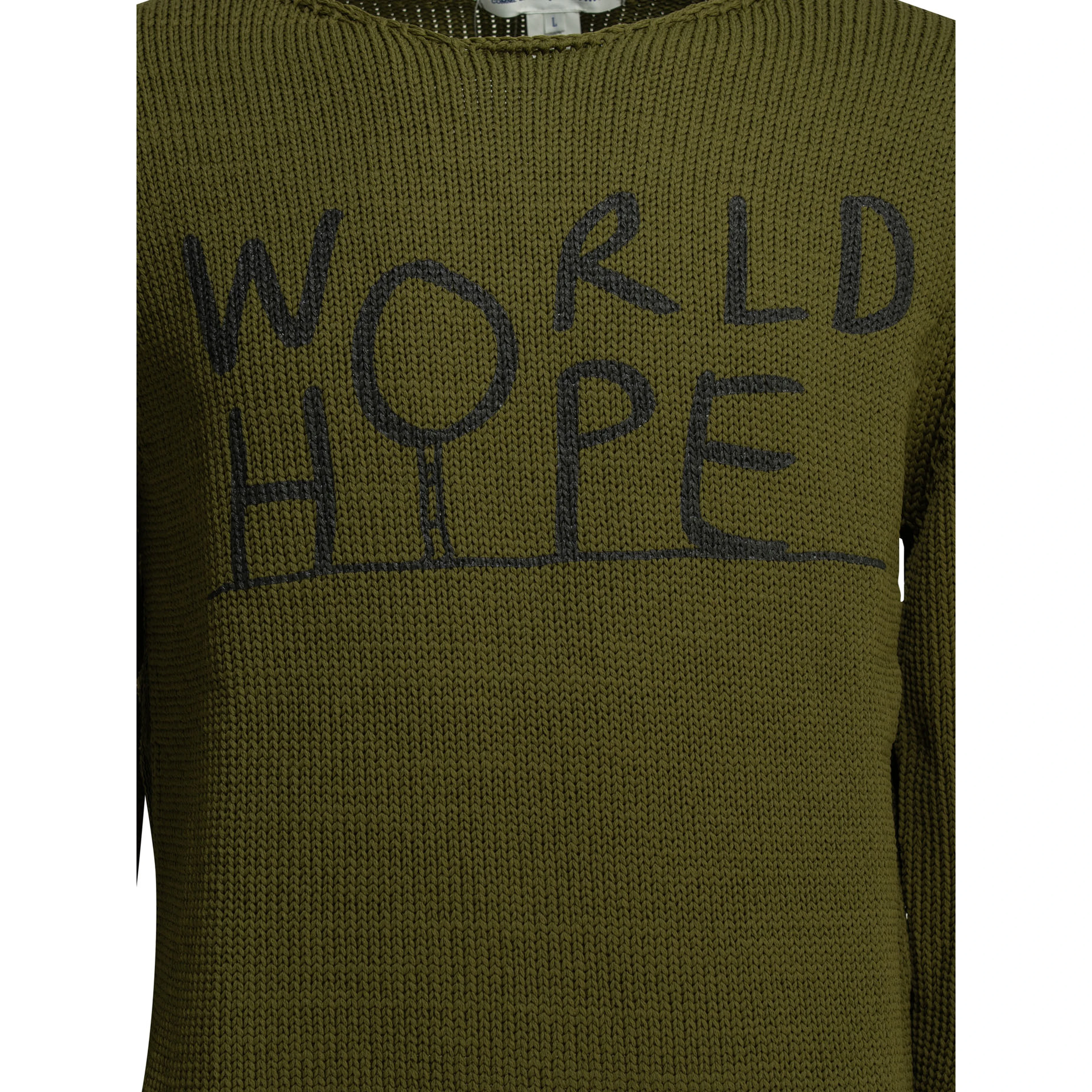 Crew-neck sweater with logo