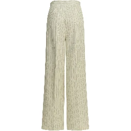 Tailored pinstripe pants