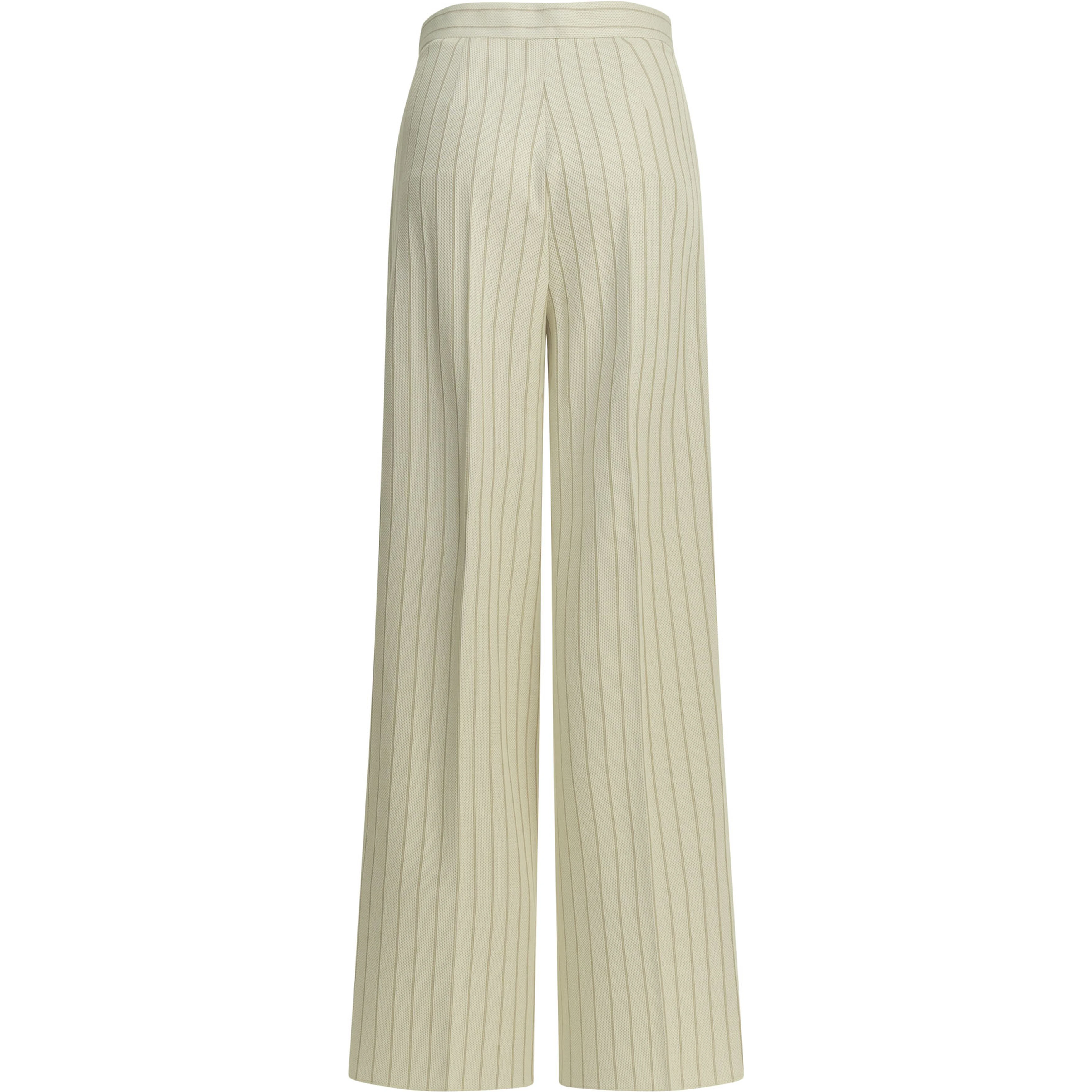 Tailored pinstripe pants