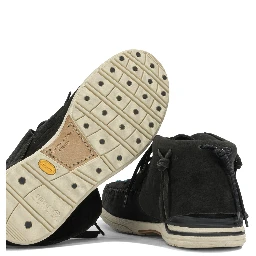 "Lhamo Folk" lace-up boots.