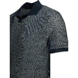 "Mercedes 300" buttonless polo shirt