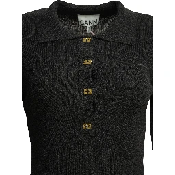 Logo polo sweater
