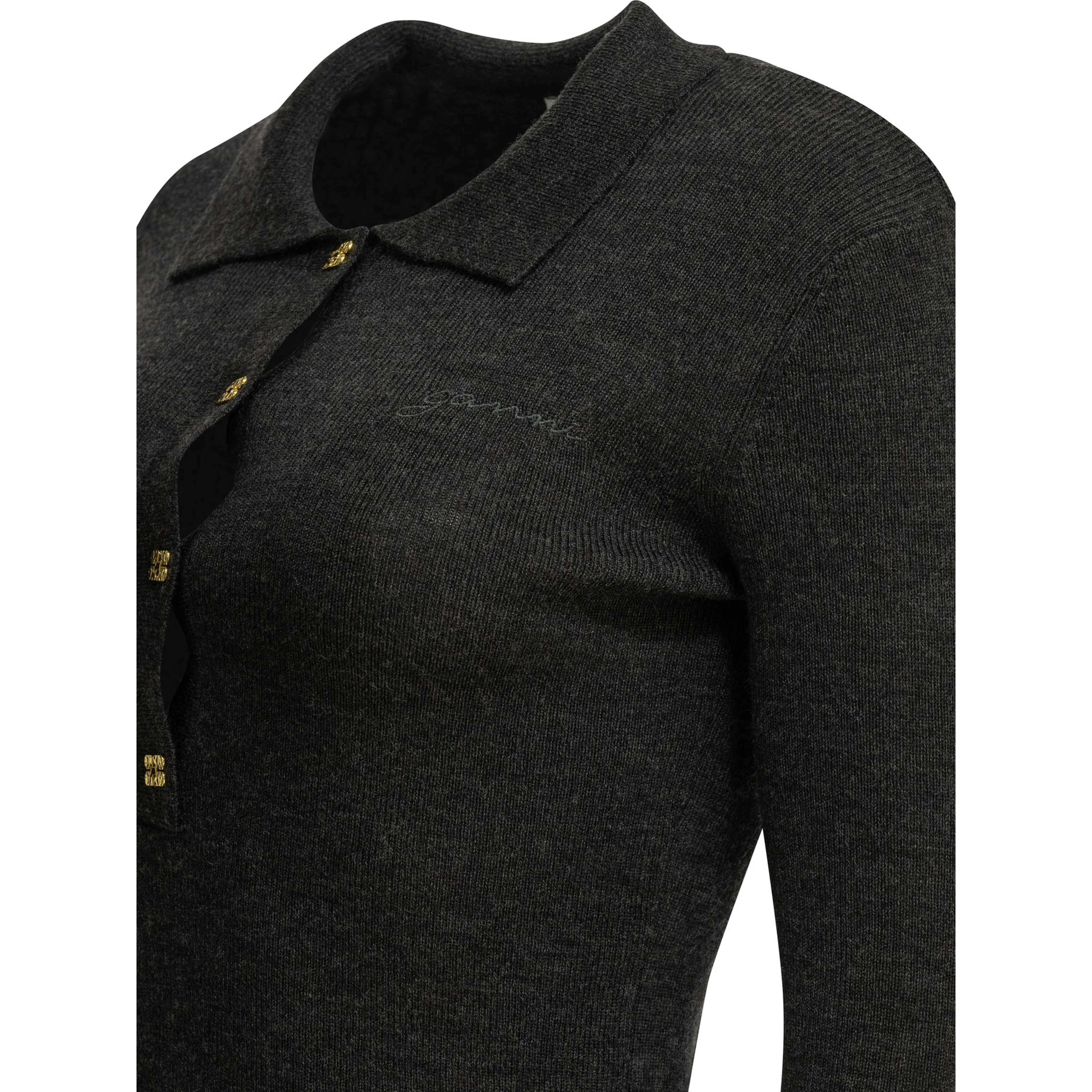 Logo polo sweater