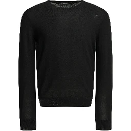 Wool crew neck sweater