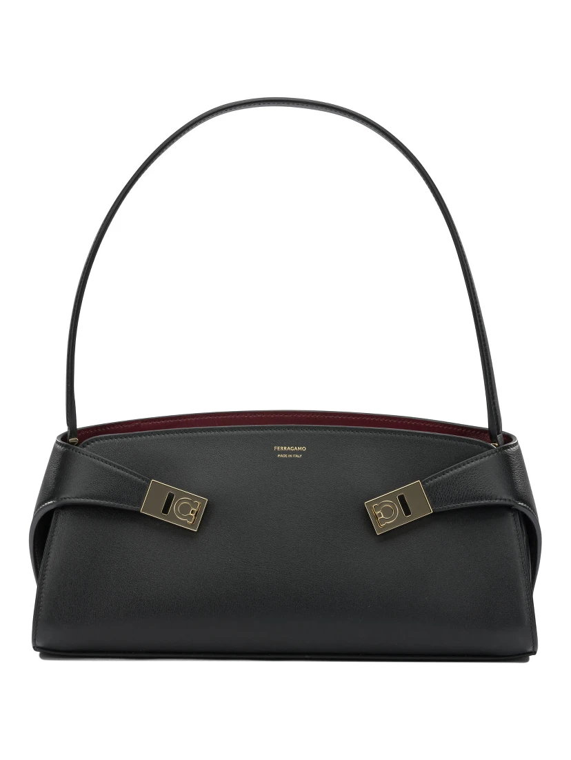 "Hug East-West" medium shoulder bag