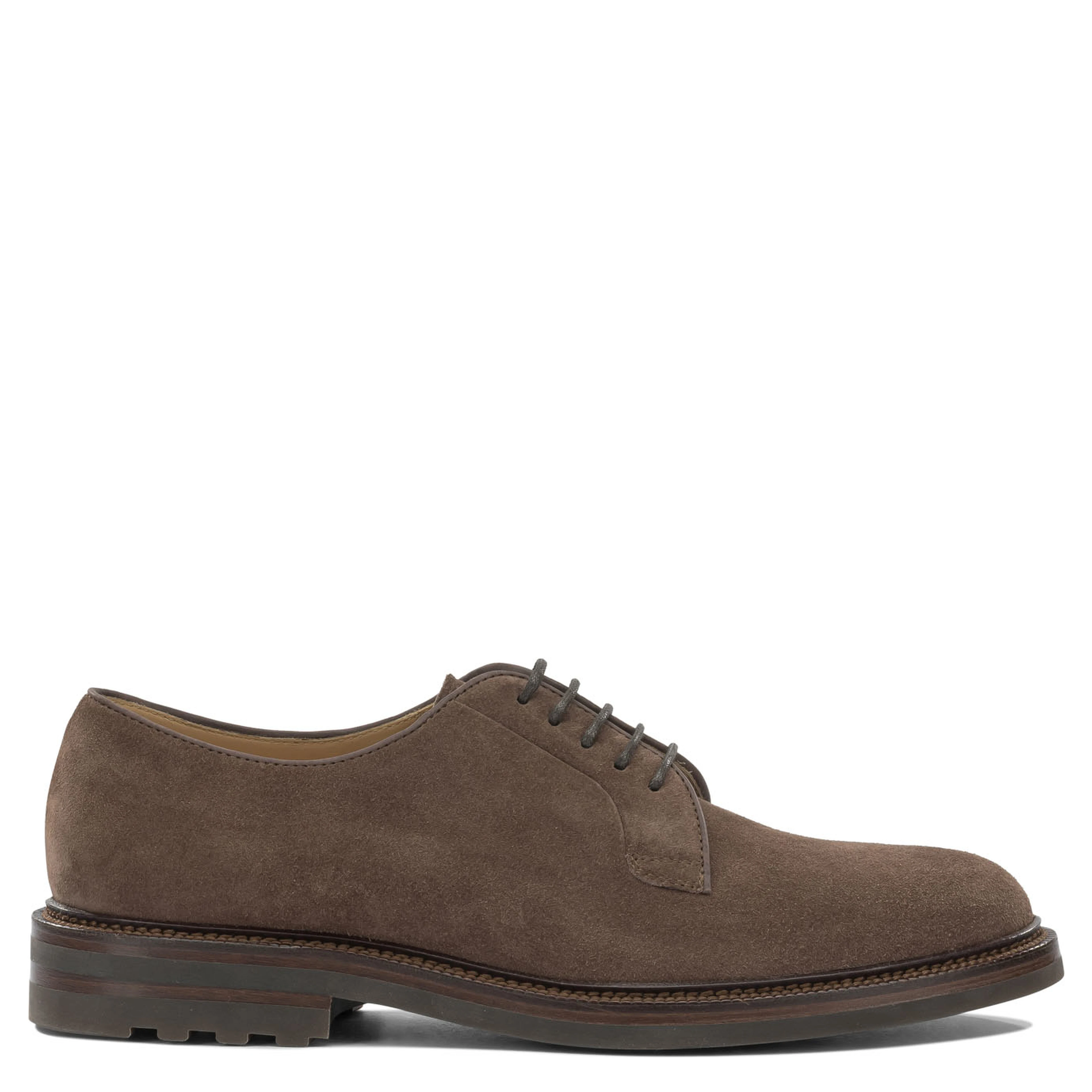Suede brogues