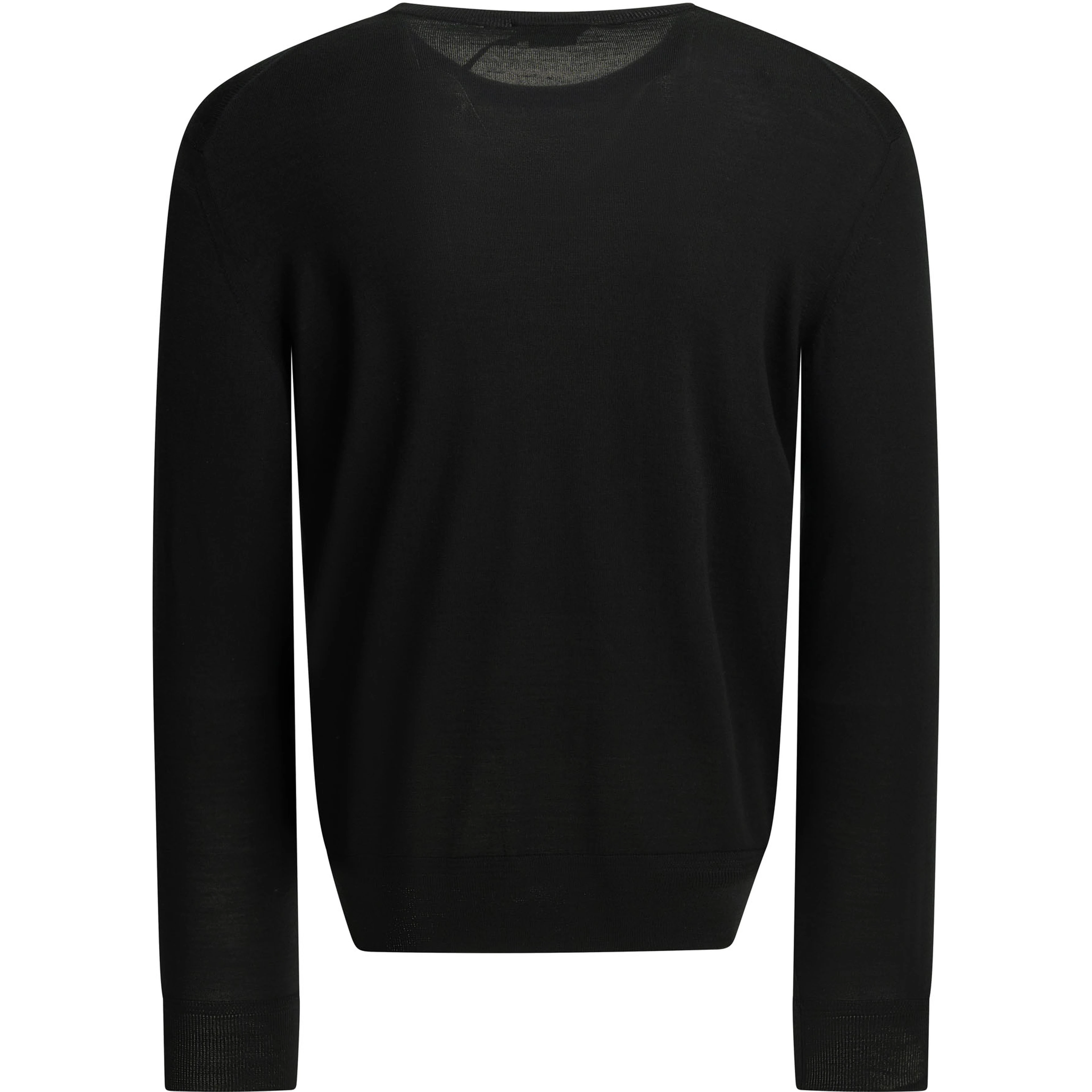 Wool crew neck sweater