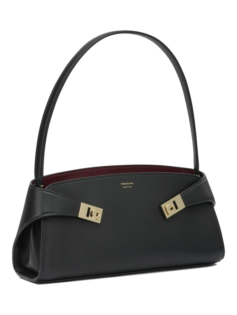 "Hug East-West" medium shoulder bag